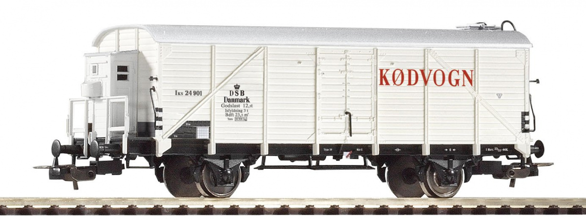 PIKO 54547 H0 Kühlwagen »KODVOGN« mit Bremserhaus, DSB