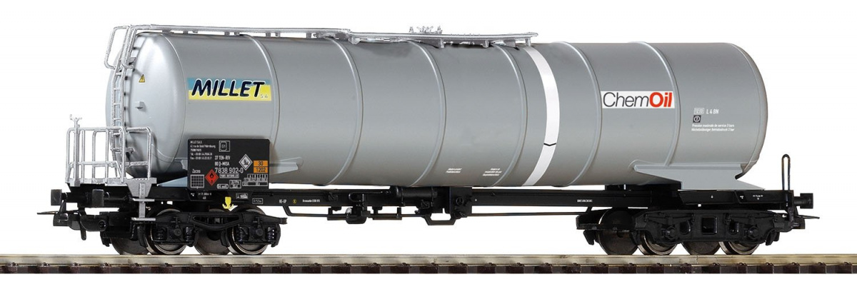 PIKO 54793-2 H0 Knickkesselwagen »Chemoil / Millet«