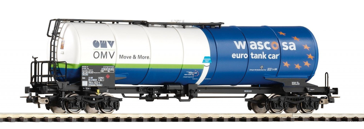 PIKO 54912-7 H0 Knickkesselwagen »Wascosa OMV«, DB-AG