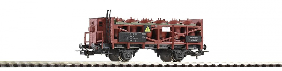 PIKO 54926-2 H0 Säuretopfwagen »Uhk6716«, DR