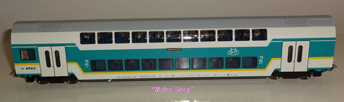 PIKO H0 Doppelstockwagen »ALEX«, 2. Kl, Ep. VI (aus 57137-W1)