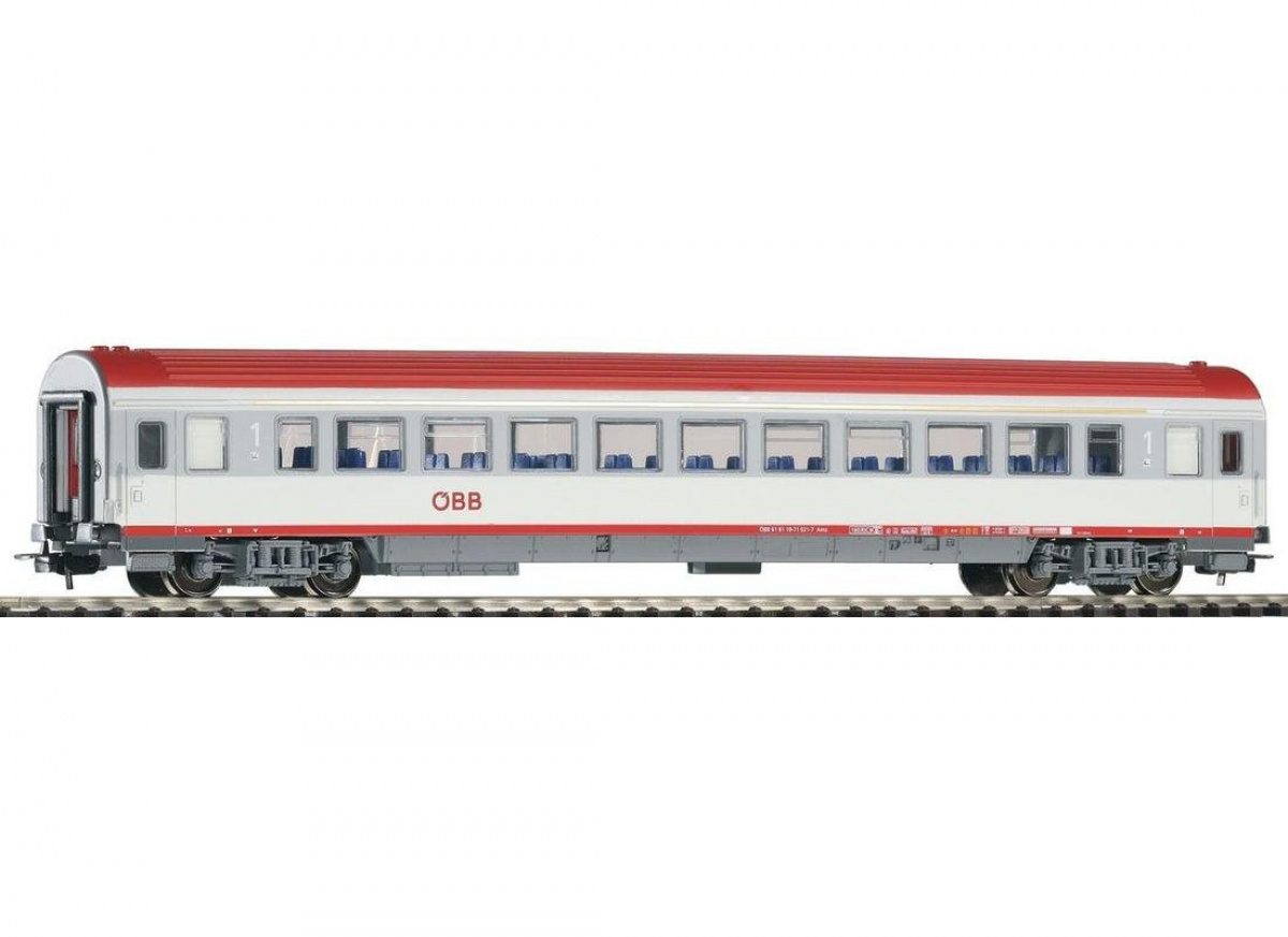 PIKO 57614-3 H0 IC-Großraumwagen 1. Kl. Amz, ÖBB