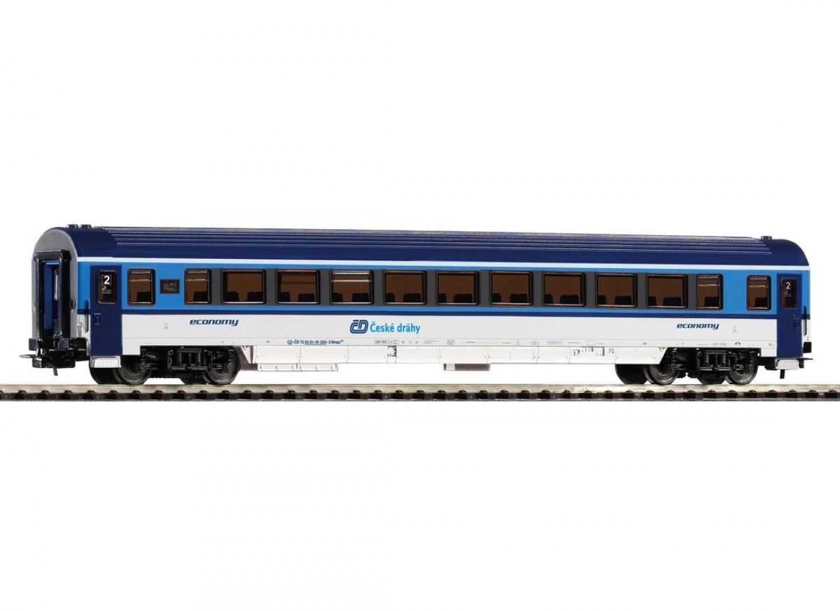 PIKO 57649 H0 IC Personenwagen CD 2. Klasse