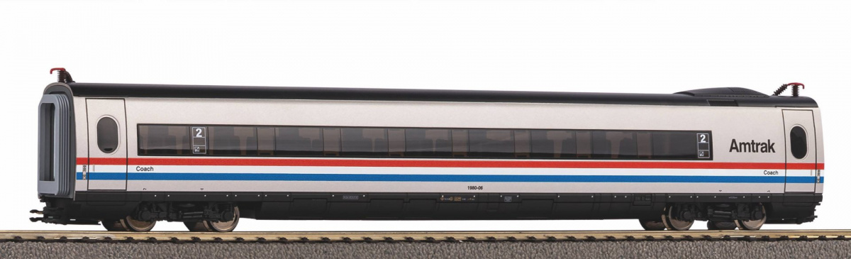 PIKO 57699 H0 ICE-3 Personenwagen 2.Kl., »Amtrak« USA