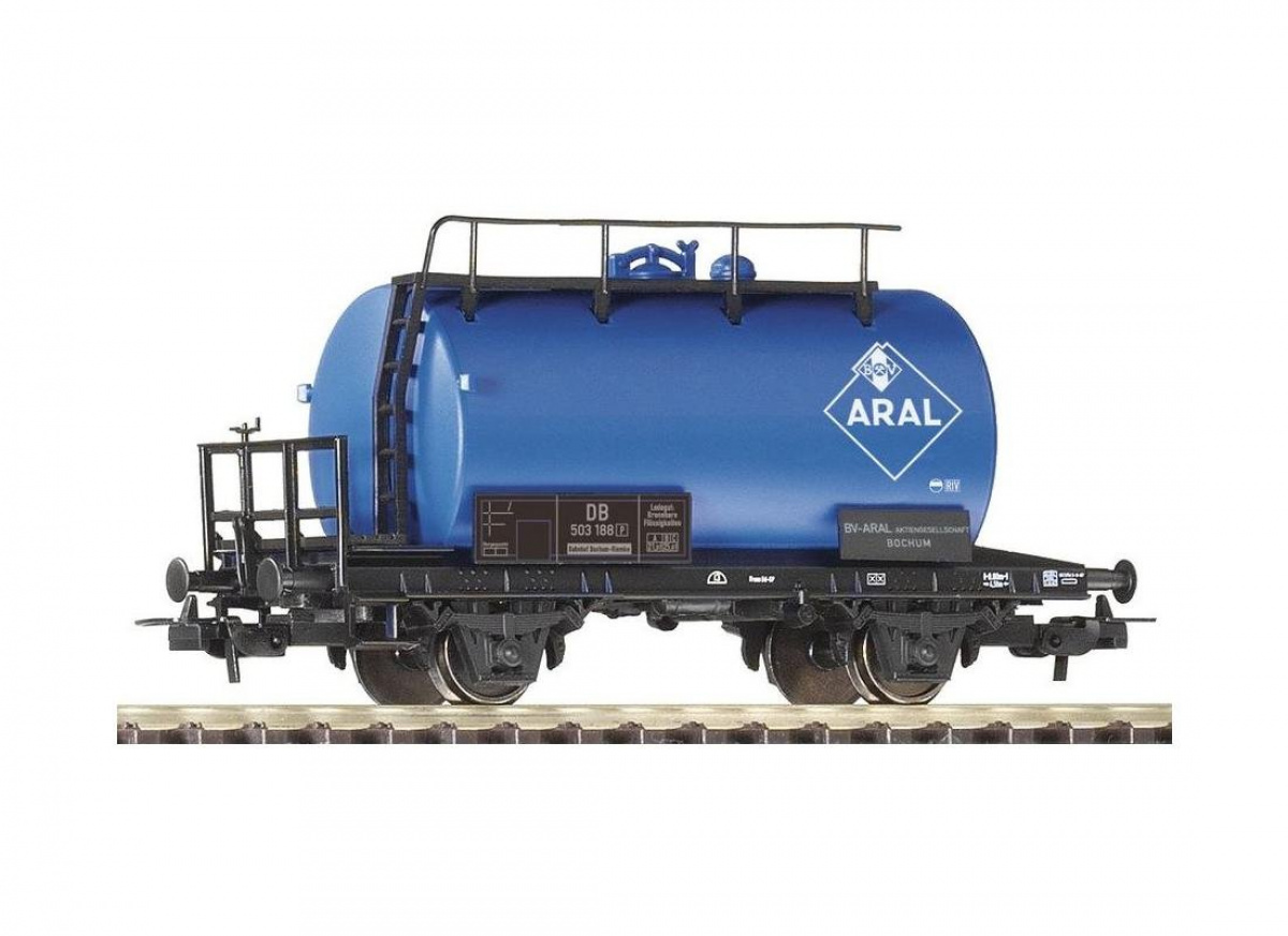 PIKO 57719 H0 2-achsiger Kesselwagen ARAL, DB