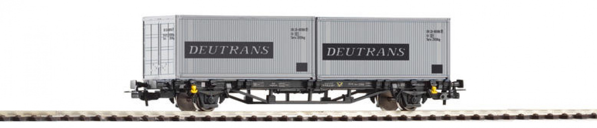 PIKO 57747 H0 Containertragwagen »Deutrans«, DR