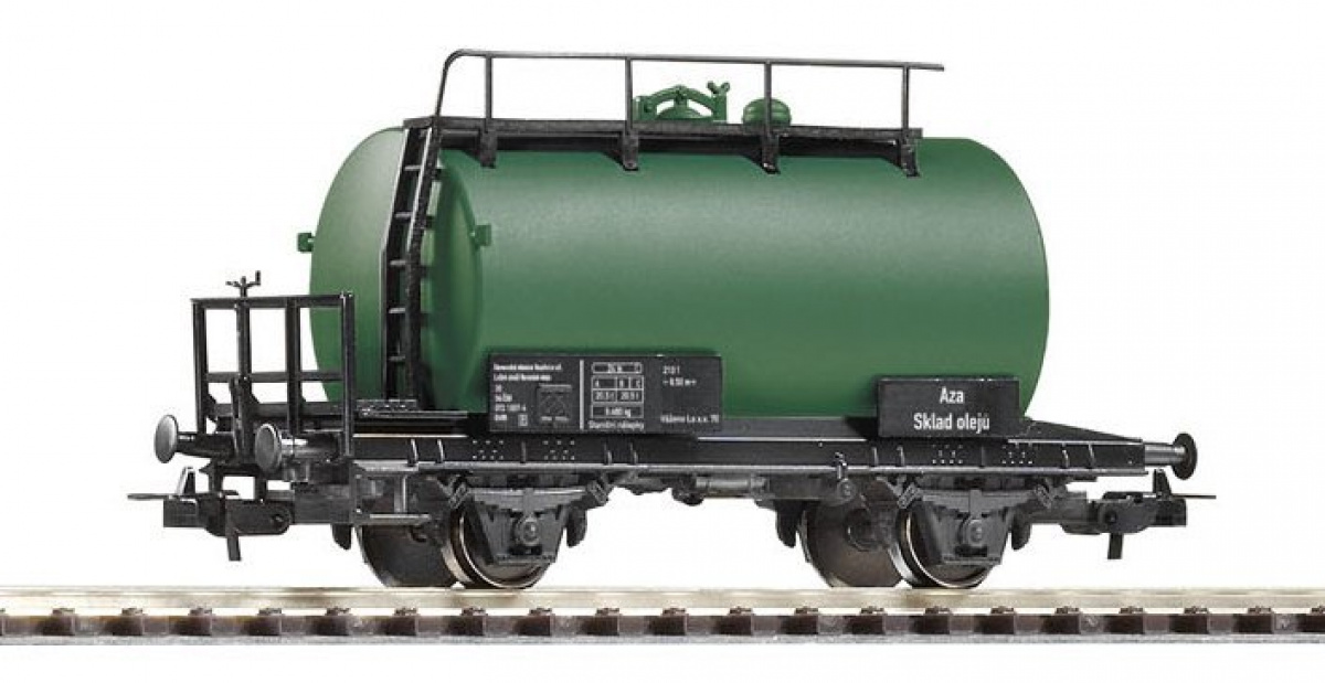 PIKO 57755 H0 2-achsiger Kesselwagen Aza, CSD