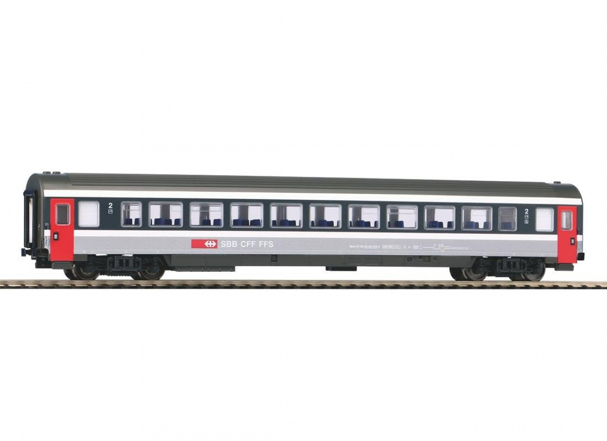 PIKO 58669 H0 Personenwagen Bpm 2.Klasse, SBB