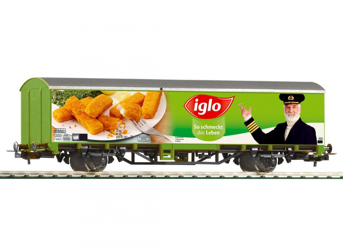 PIKO 58721 H0 Gedeckter Güterwagen »Käptn Iglo«, DB-AG