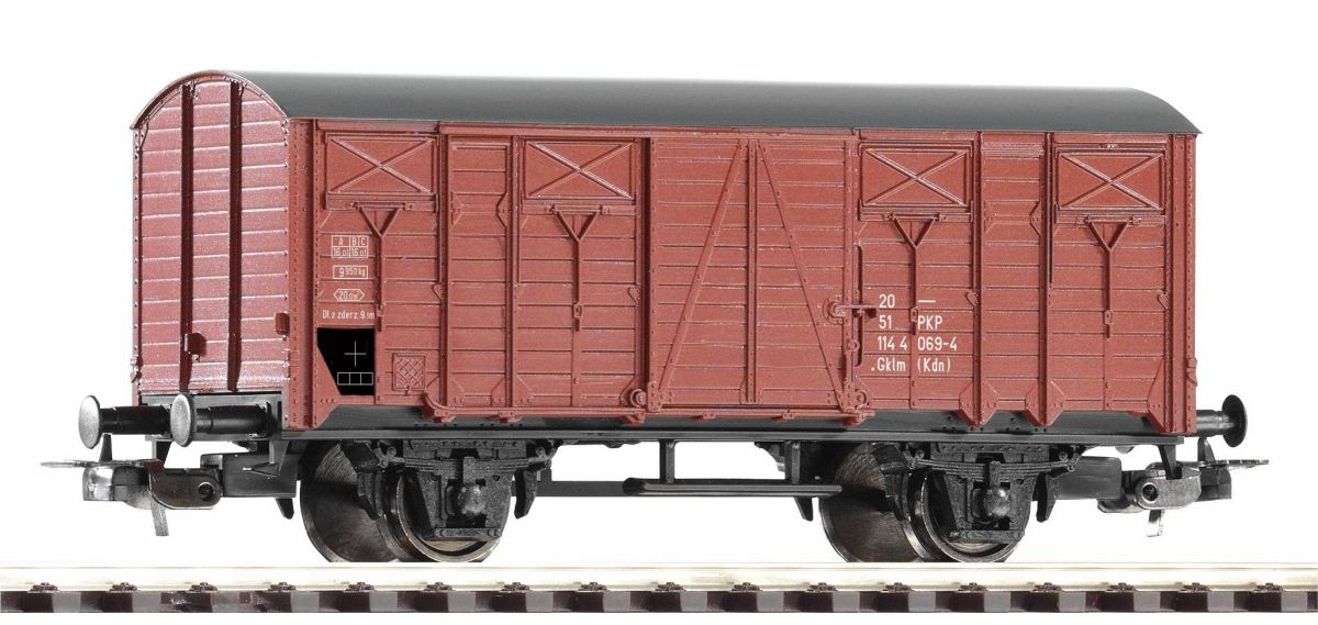 PIKO 58762 H0 Gedeckter Güterwagen Gklm, PKP