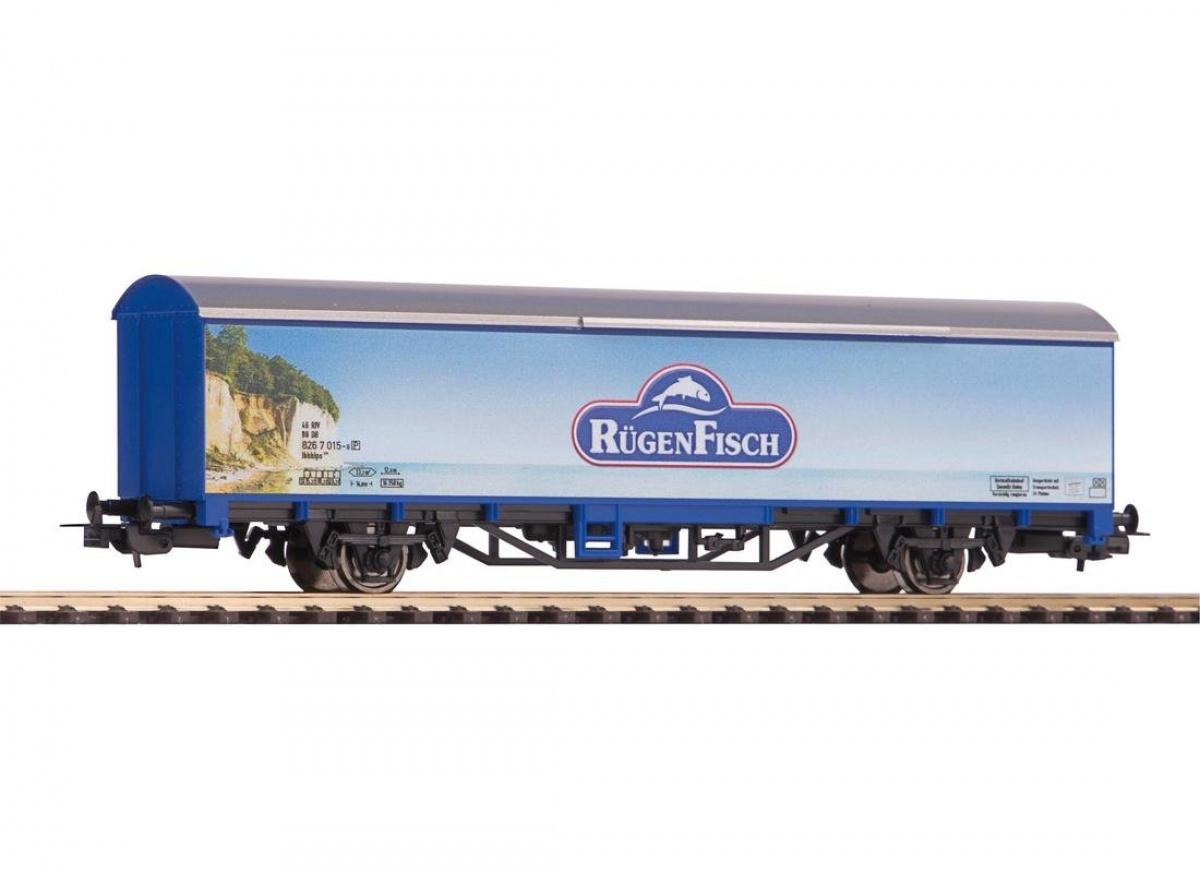 PIKO 58766 H0 Gedeckter Güterwagen »Rügenfisch«, DB-AG