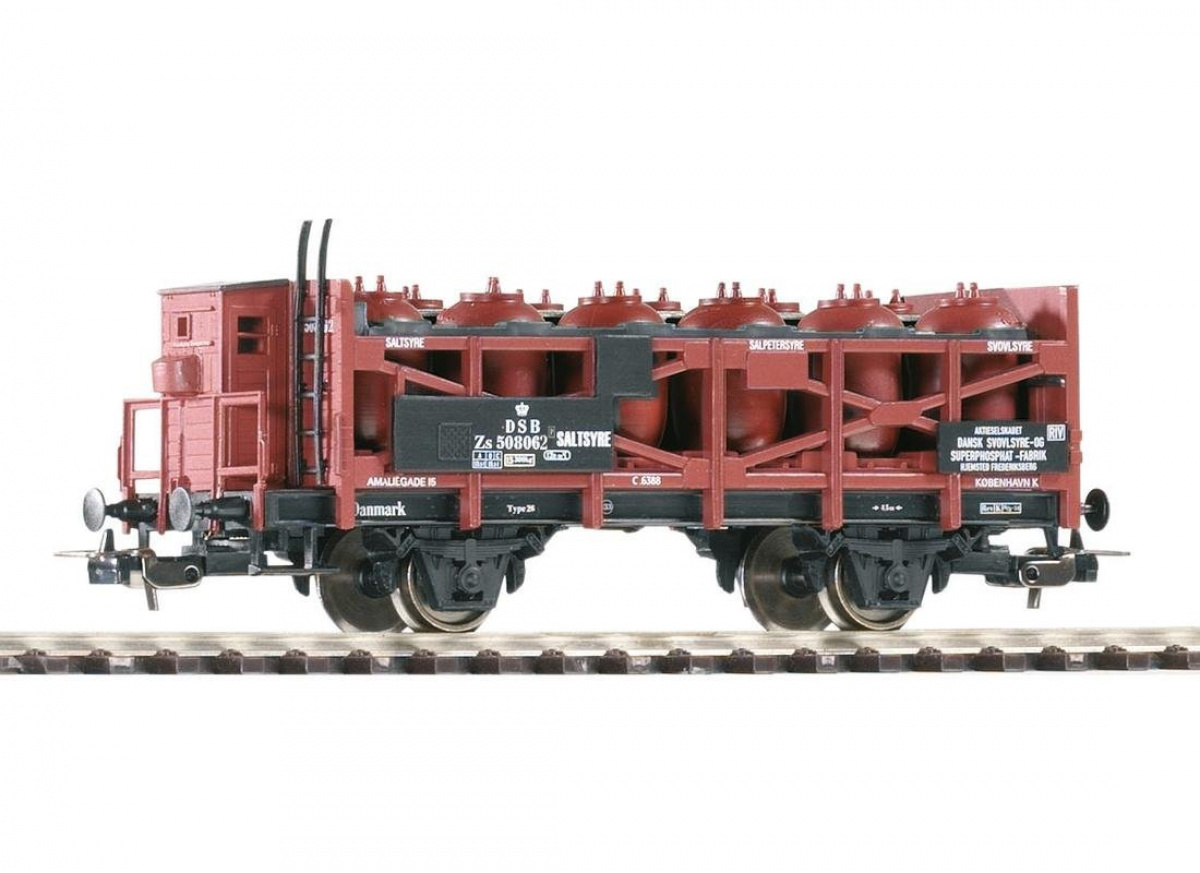 PIKO 58914 H0 Säuretopfwagen Dansk, DSB