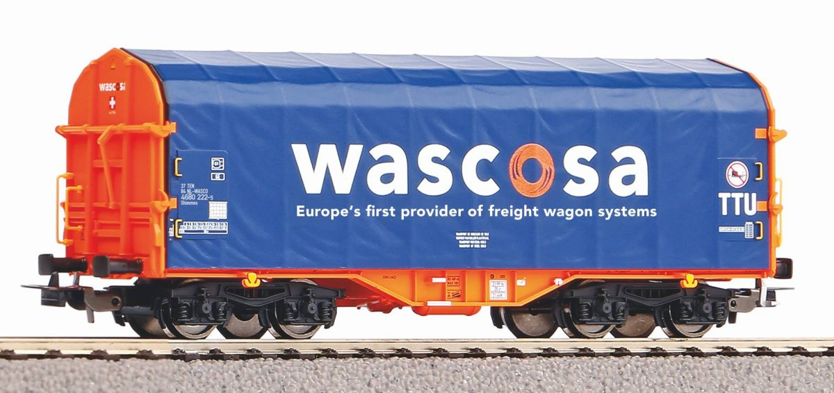 PIKO 58991 H0 Schiebeplanenwagen »Wascosa«, NS