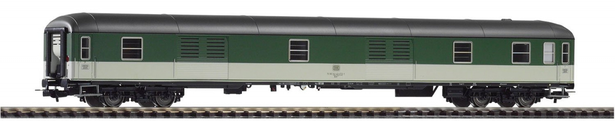 PIKO 59637 H0 Schnellzugpackwagen Düm902 grün/grau, DB