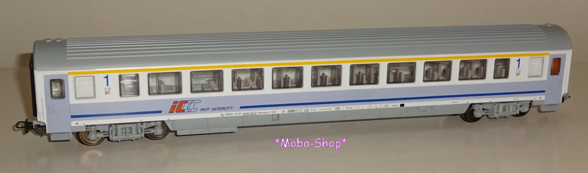 PIKO H0 Personenwagen »PKP INTERCITY«, 1.Kl., Ep. VI (wie 58663)