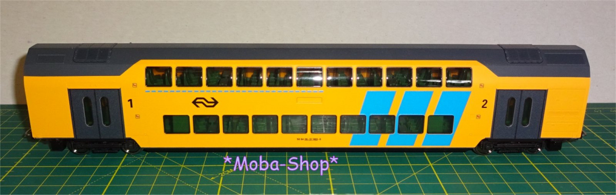 PIKO H0 Doppelstock-Personenwagen 1./2. Kl., NS (aus 97939)