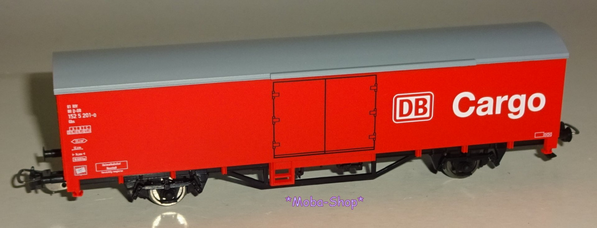 PIKO 98549-A H0 Gedeckter Güterwagen, DB AG, Ep. V