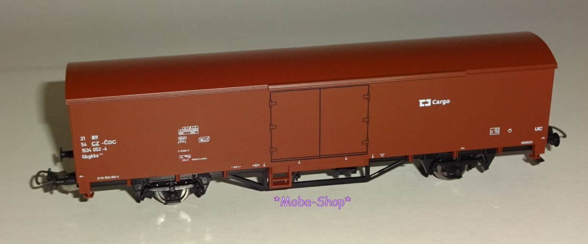 PIKO 98549-D H0 Gedeckter Güterwagen, CD Cargo, Ep. VI