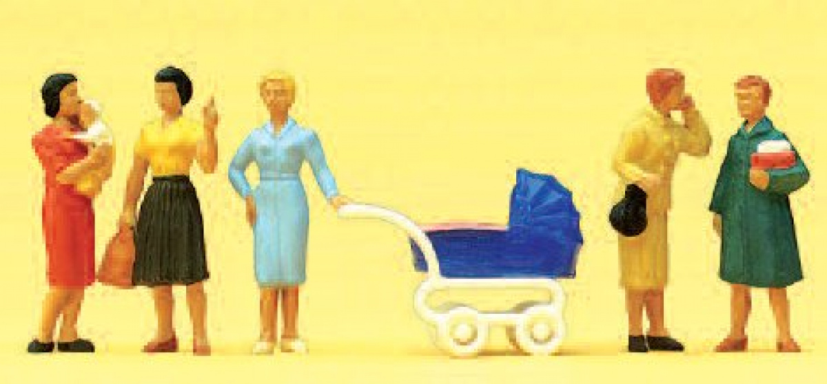 Preiser 10024 H0 Weibliche Passanten