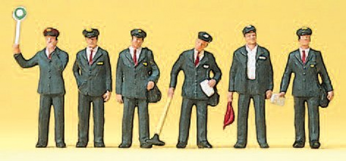 Preiser 10238 H0 Italienisches Bahnpersonal