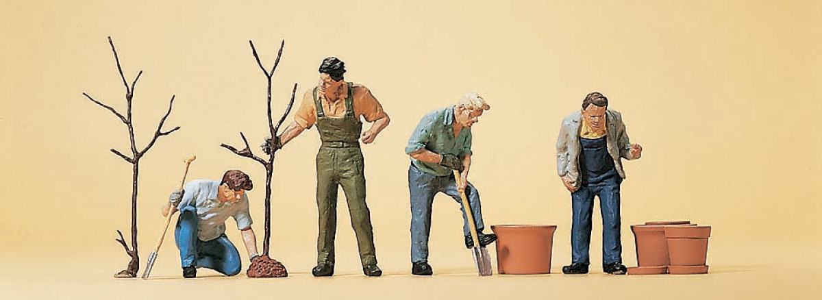 Preiser 10466 H0 Beim pflanzen