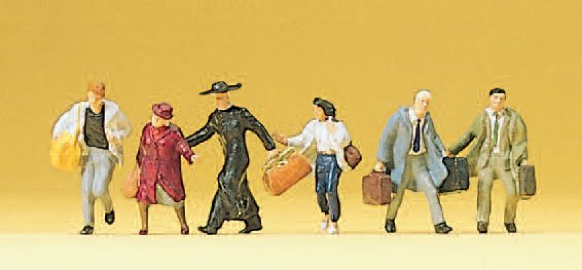 Preiser 75012 TT Laufende Reisende