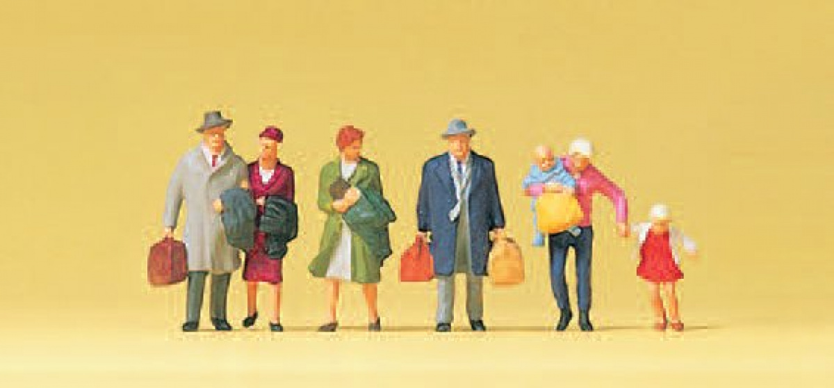 Preiser 75038 TT Gehende Reisende