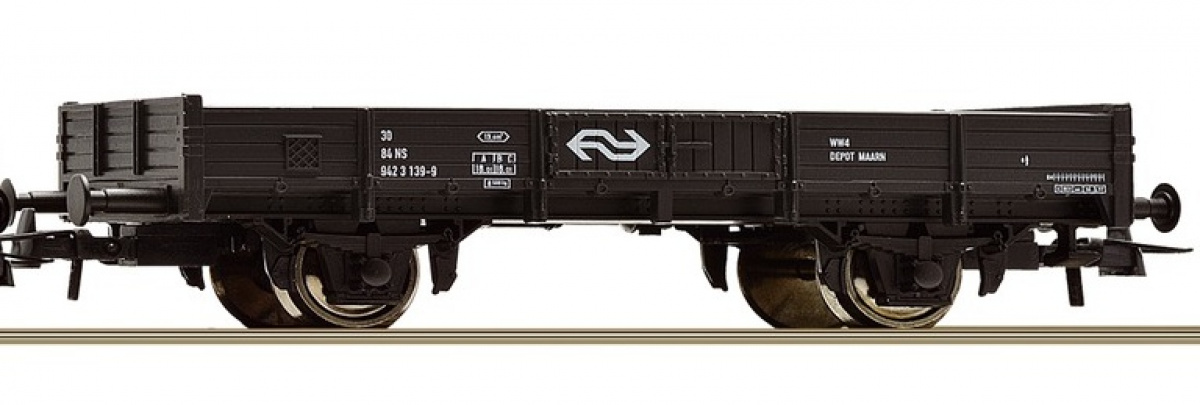 ROCO H0 Flachwagen "942 3 139-9", NS, Ep. IV (aus 41366)