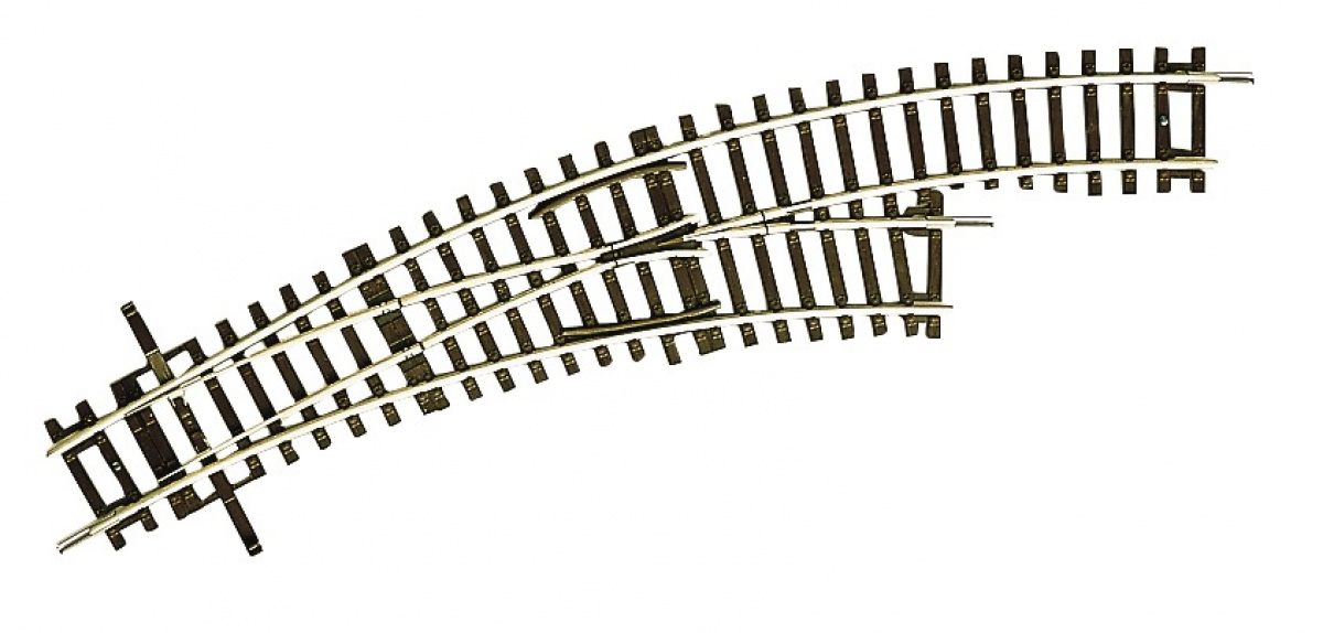 ROCO 42465 H0 Bogenweiche BWR 2/3