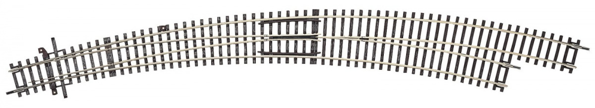 ROCO 42477 H0 Bogenweiche rechts, BWR 9/10