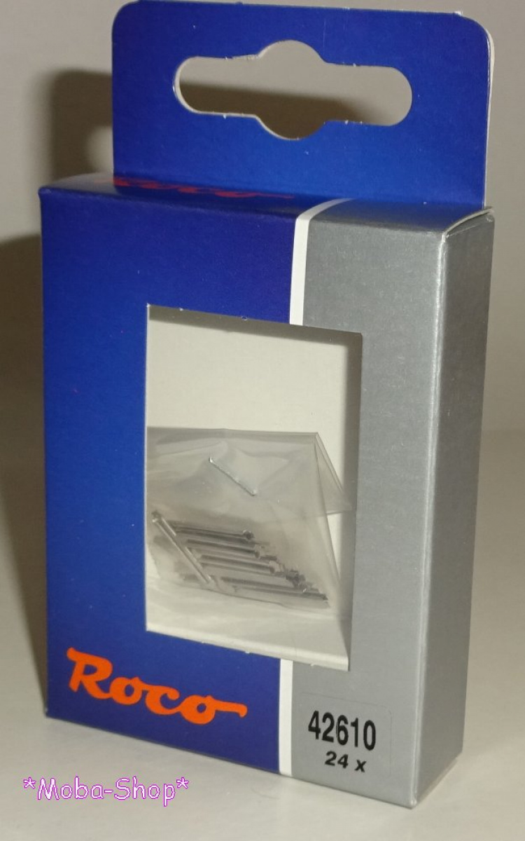 ROCO 42610 H0-Schienenverbinder (24 Stück)