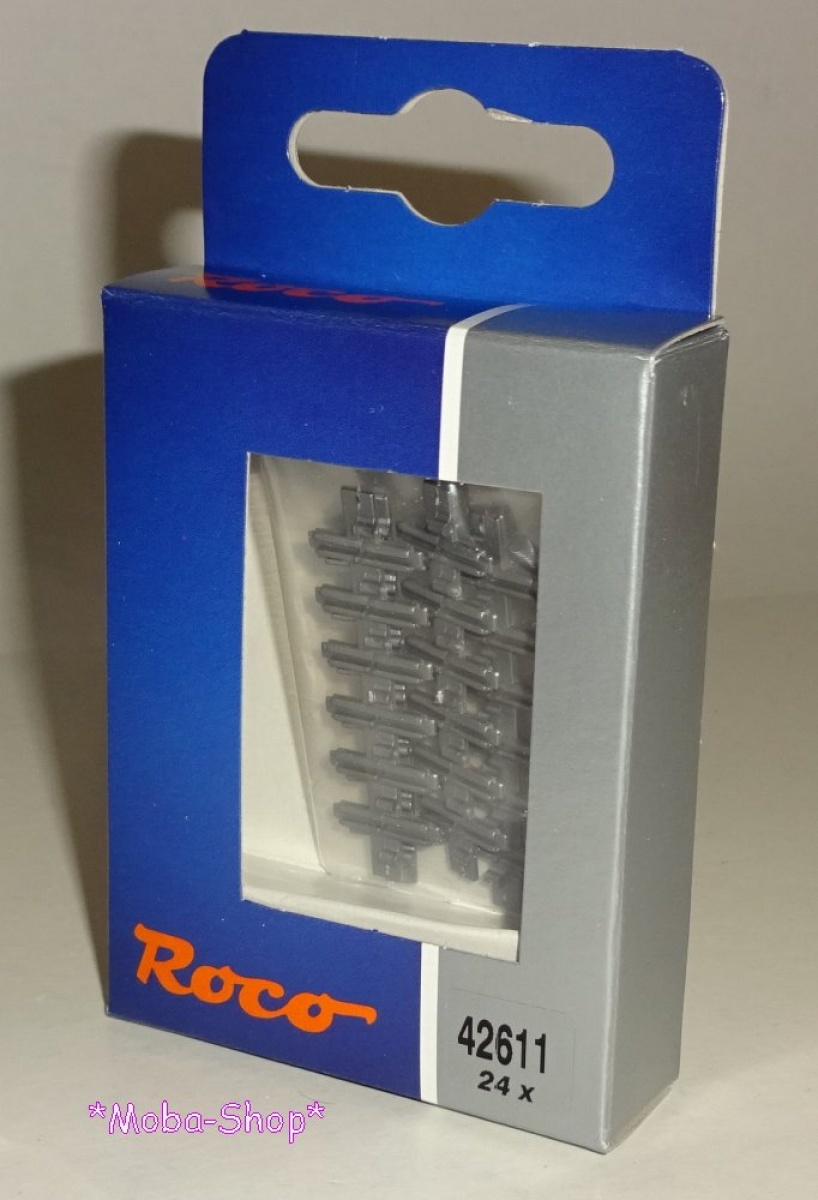 ROCO 42611 H0-Isolierschienenverbinder (24 Stück)