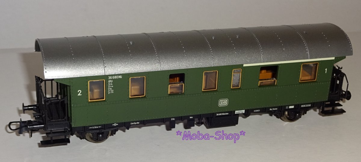 ROCO 44211 H0 Donnerbüchse 1./2.Kl. mit Bühne DB