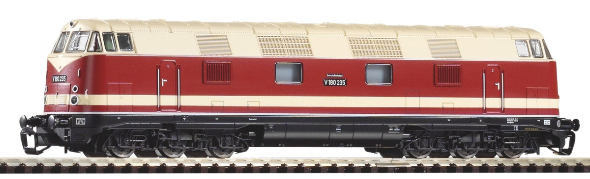 PIKO 47291-4 TT Diesellok V 180 6-achsig, DR, Ep. III (PluX16)