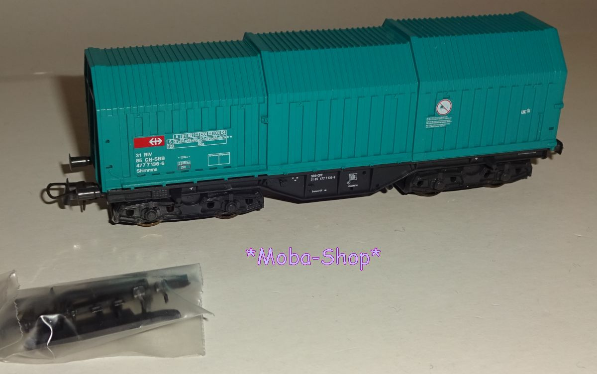 ROCO Teleskophaubenwagen SBB (aus 51225)