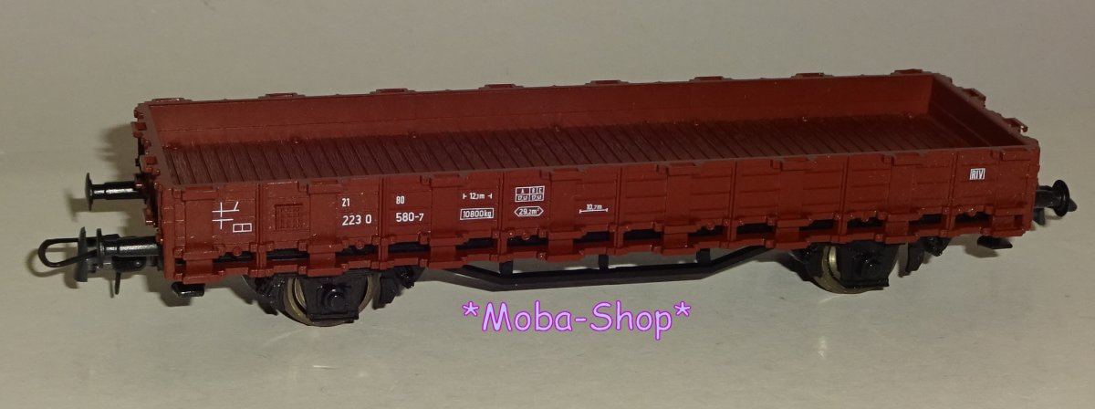 ROCO H0 Niederbord Güterwagen (aus 51256)