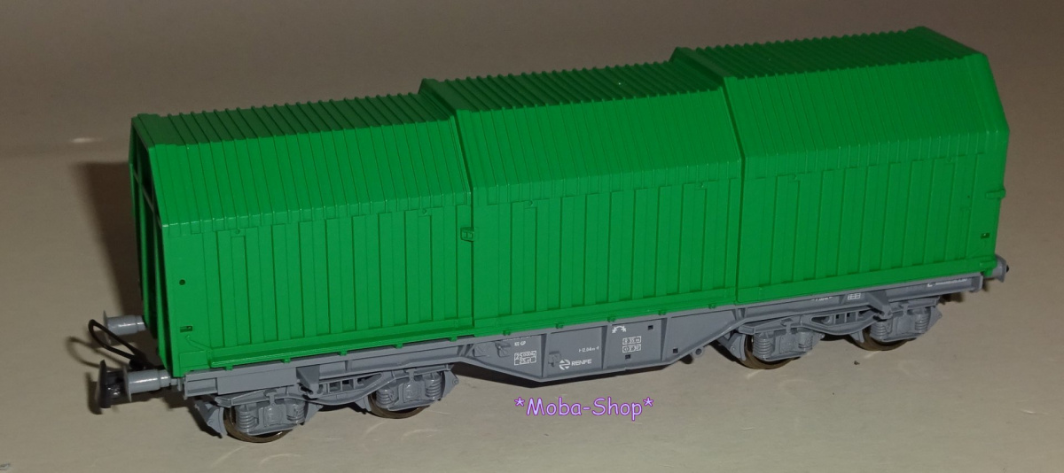 ROCO 46775.B H0 Teleskophaubenwagen RENFE (aus 51269)