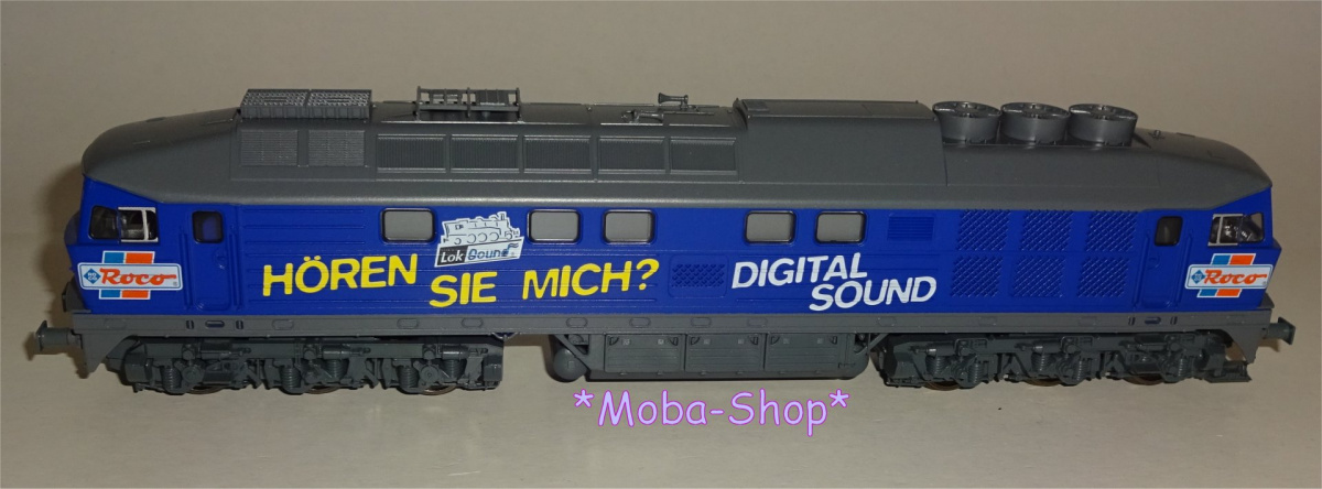 ROCO 63692-AB Diesellok BR 232 »HÖREN SIE MICH«, Analog, blau