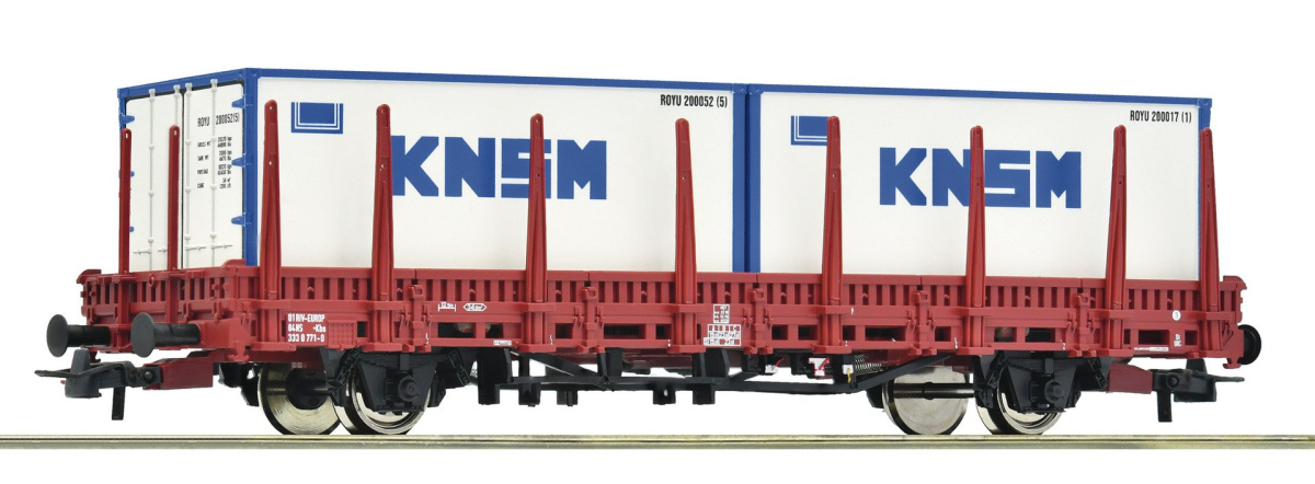 ROCO 66600152 H0 Steckrungenwagen, NS