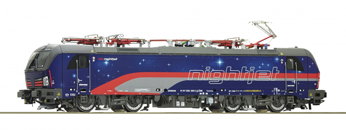ROCO 71976 H0 E-Lok 1293 200-2 »Nightjet«, ÖBB, DCC-Sound