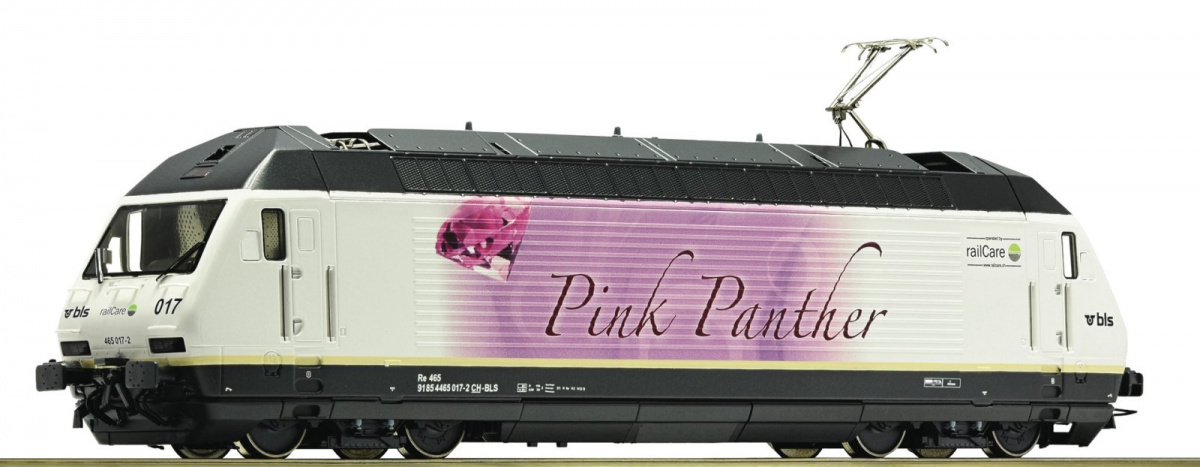 ROCO 73275 H0 E-Lok 465 017 »Pink Panther«, BLS, DCC-Sound