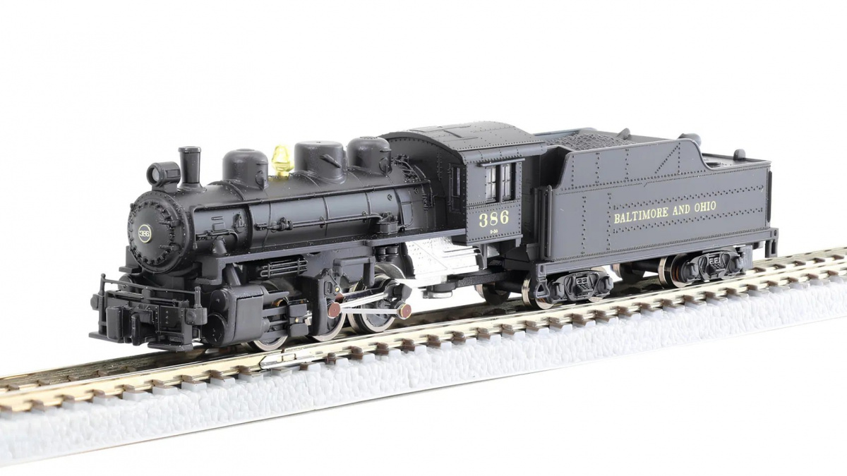 NOCH 98022 (Rokuhan T040-1) Z Dampflok USRA 0-6-0 Baltimore & Ohio "386"