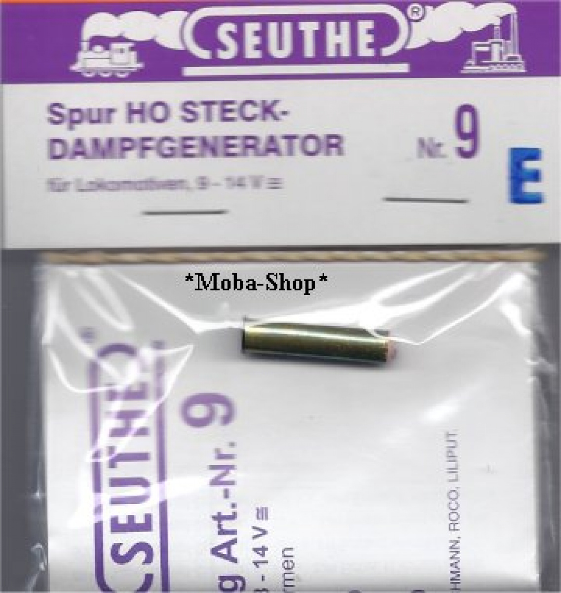 Seuthe Dampfgenerator Nr. 9E