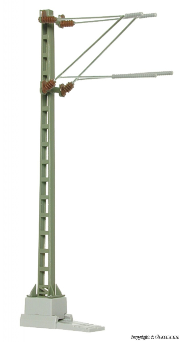 Viessmann 4113 H0 Streckenmast/Doppelausleger