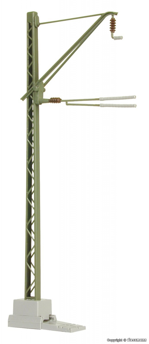Viessmann 4121 H0 Reichsbahnmast mit Doppelausleger, DR