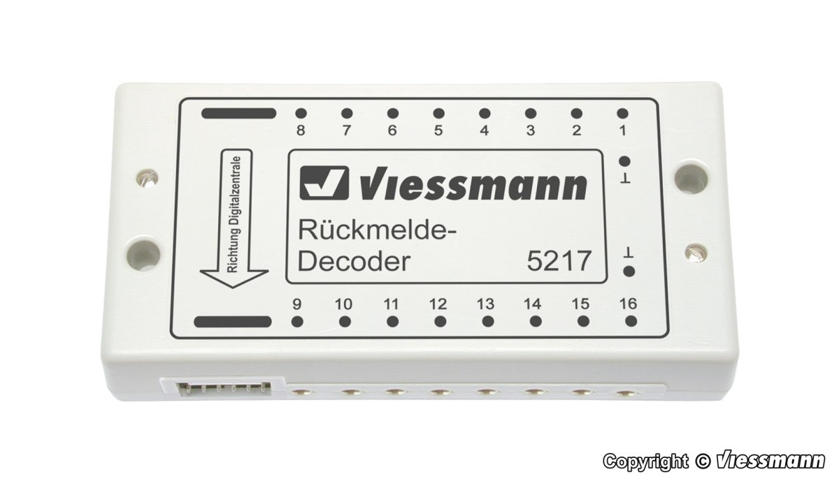 Viessmann 5217 Rückmeldedecoder für S88-Bus