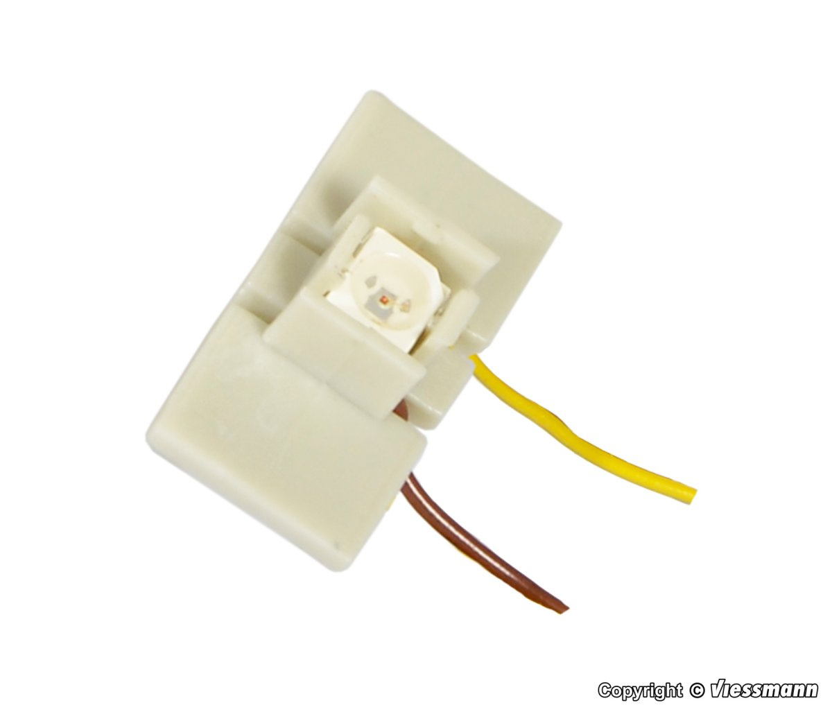 Viessmann 6048 Etageninnenbeleuchtung 1 LED, kaltweiß, (10 Stück)