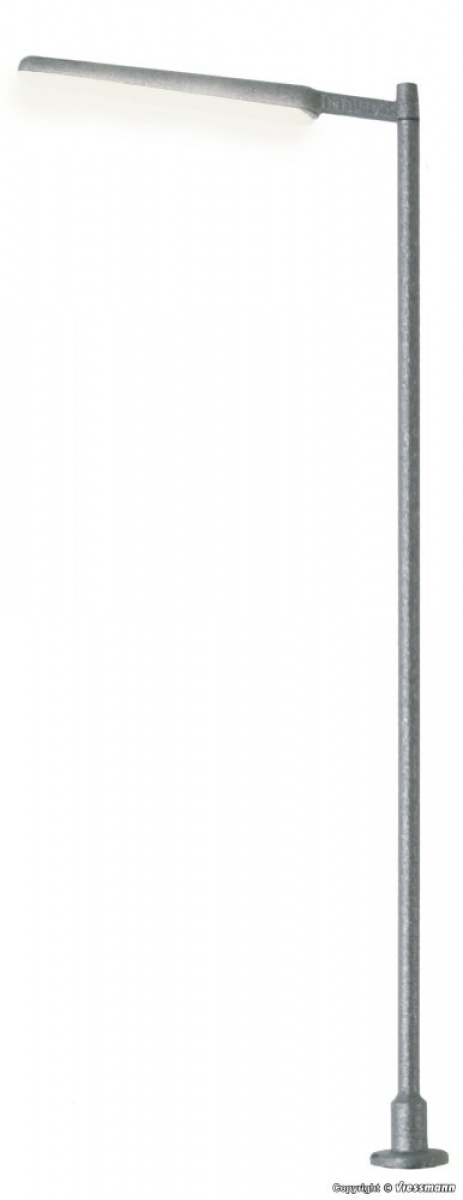 Viessmann 60942 H0 Schlanke Straßenleuchte, LED weiß