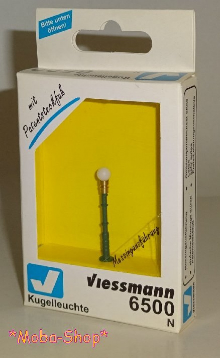 Viessmann 6500 N Kugelleuchte, Glühlampe