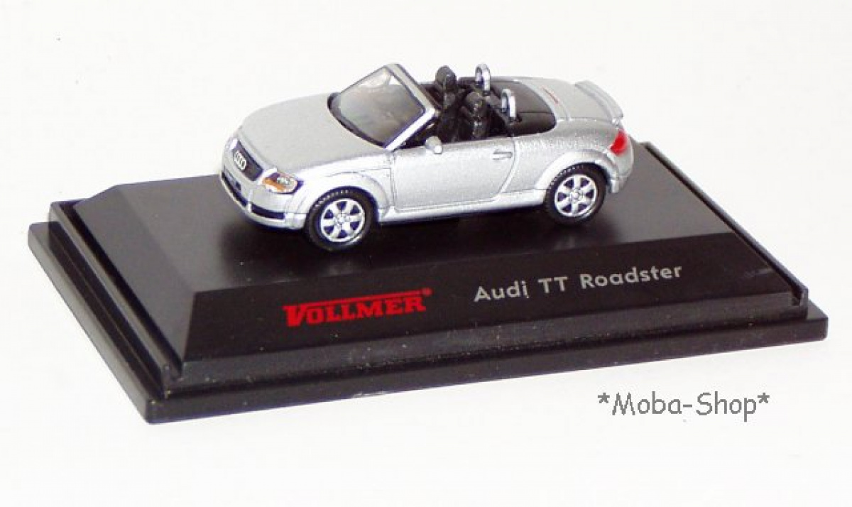 Vollmer 1617 H0 Audi TT Roadstar, silber